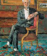 Paul Cezanne Victor Chocquet Seated oil